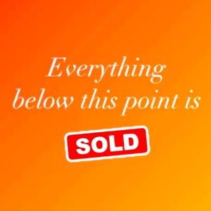 Items Below Are SOLD